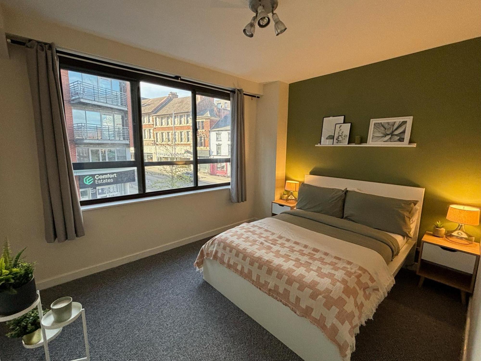 Modern 2 Bdr Flat In Nottingham City Centre With Free Parking Ngoại thất bức ảnh
